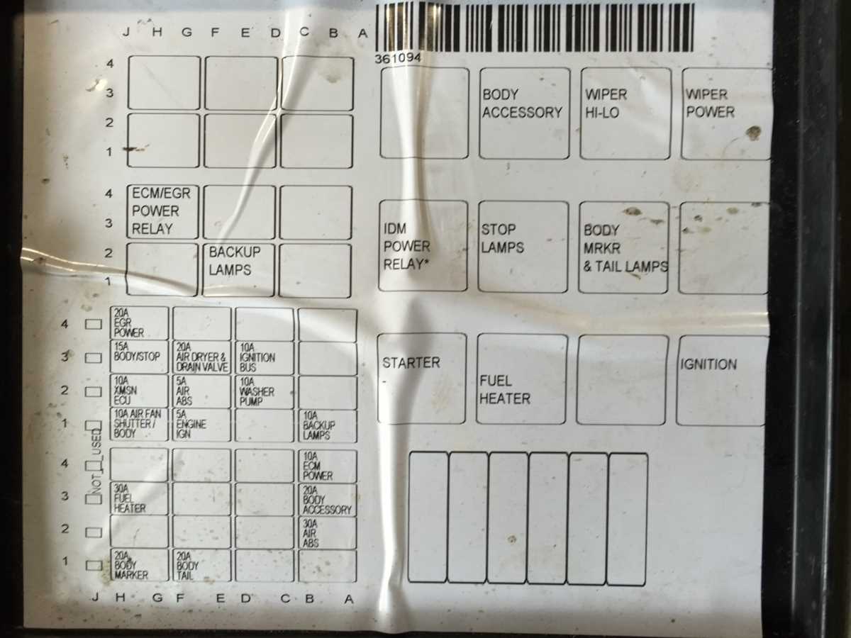 2006 international 4300 fuse diagram