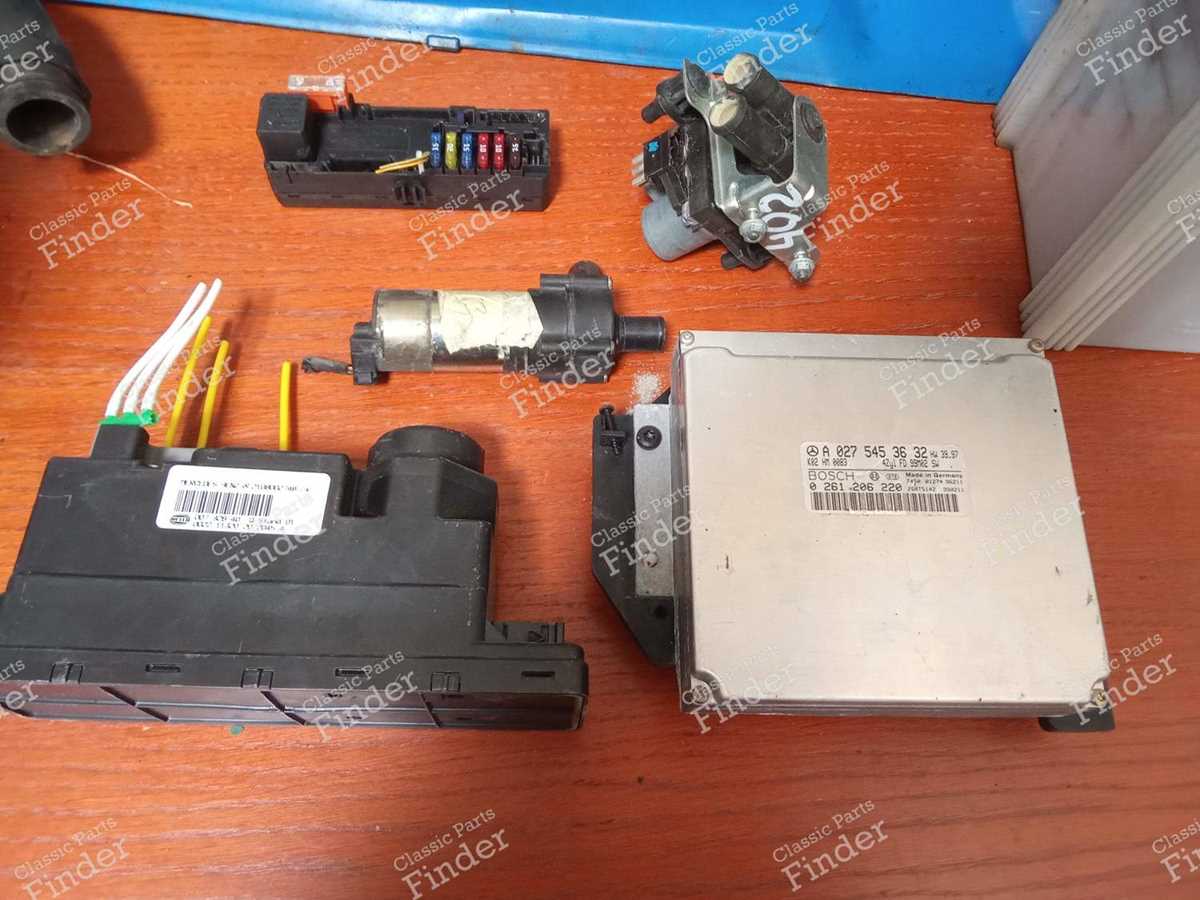 mercedes w208 fuse box diagram