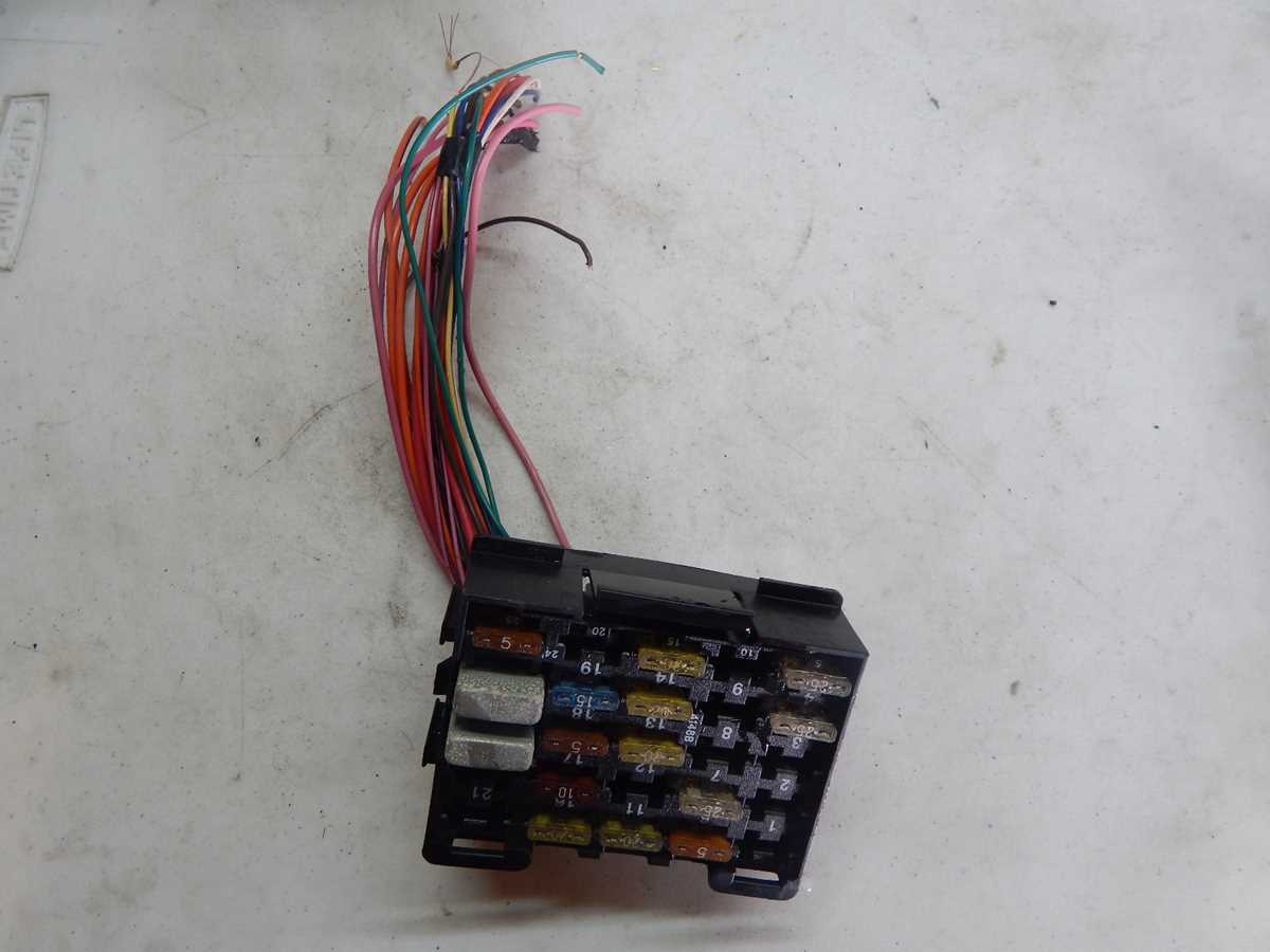 1988 oldsmobile delta 88 fuse box diagram