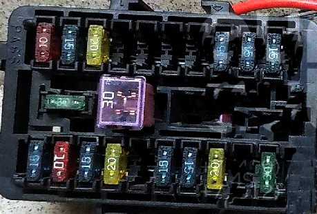 grand vitara fuse box diagram