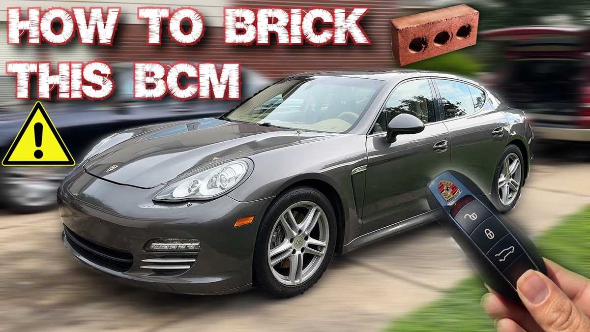 porsche panamera fuse box diagram