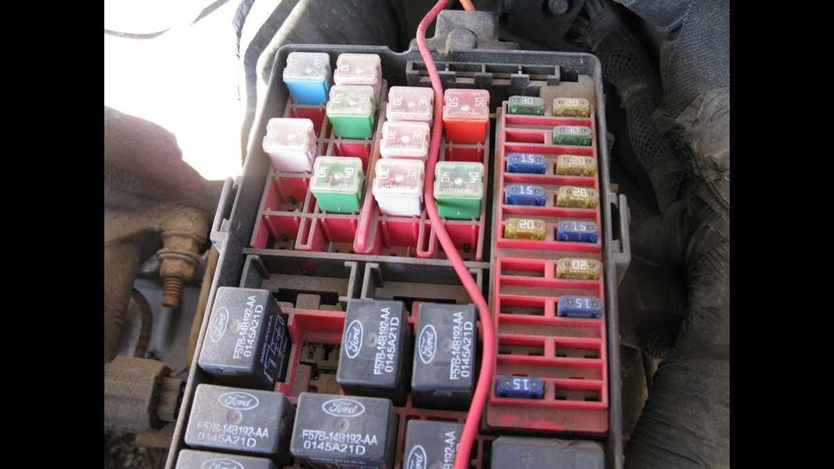 fuse box diagram for 2003 ford f150