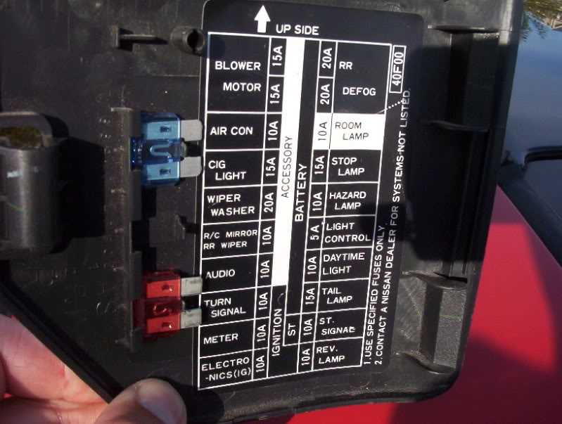 1989 nissan 240sx fuse box diagram