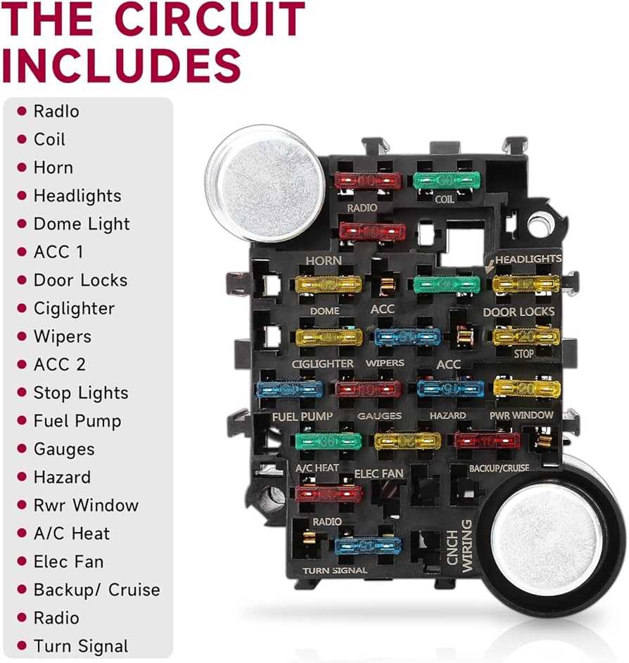 painless fuse block wiring diagram