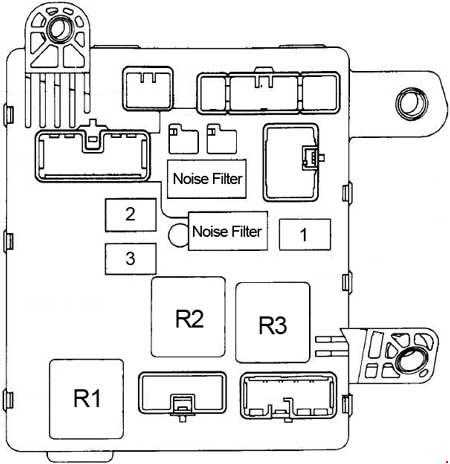 1993 toyota camry fuse box diagram