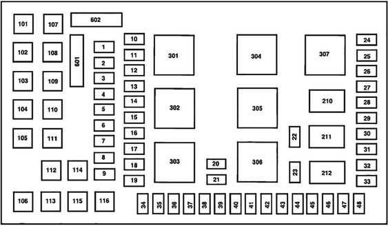 2005 ford f250 fuse box diagram