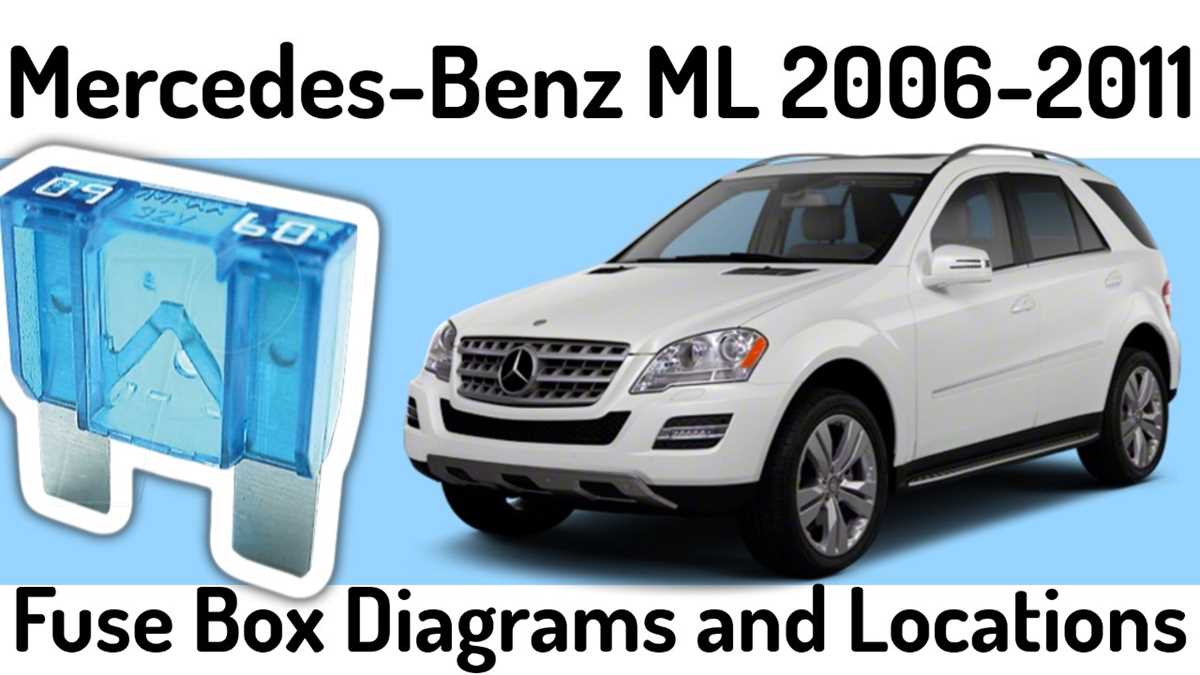 2006 mercedes benz ml350 fuse box diagram