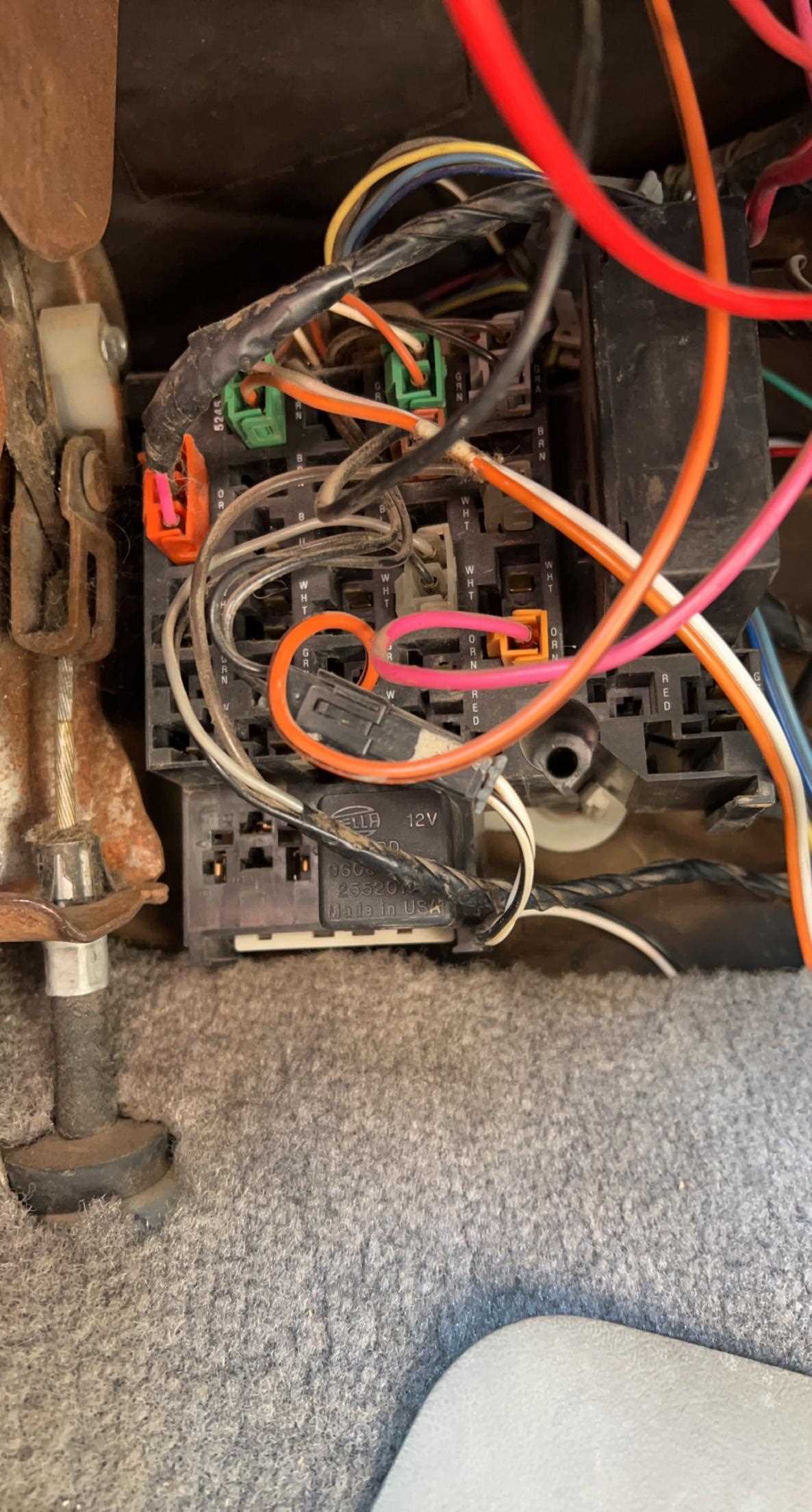1991 chevy truck fuse box diagram