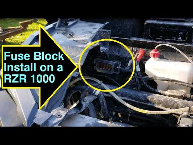 polaris ranger 1000 fuse box diagram