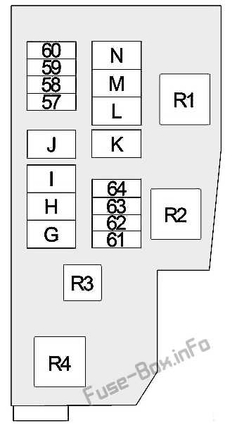 2017 nissan rogue fuse diagram