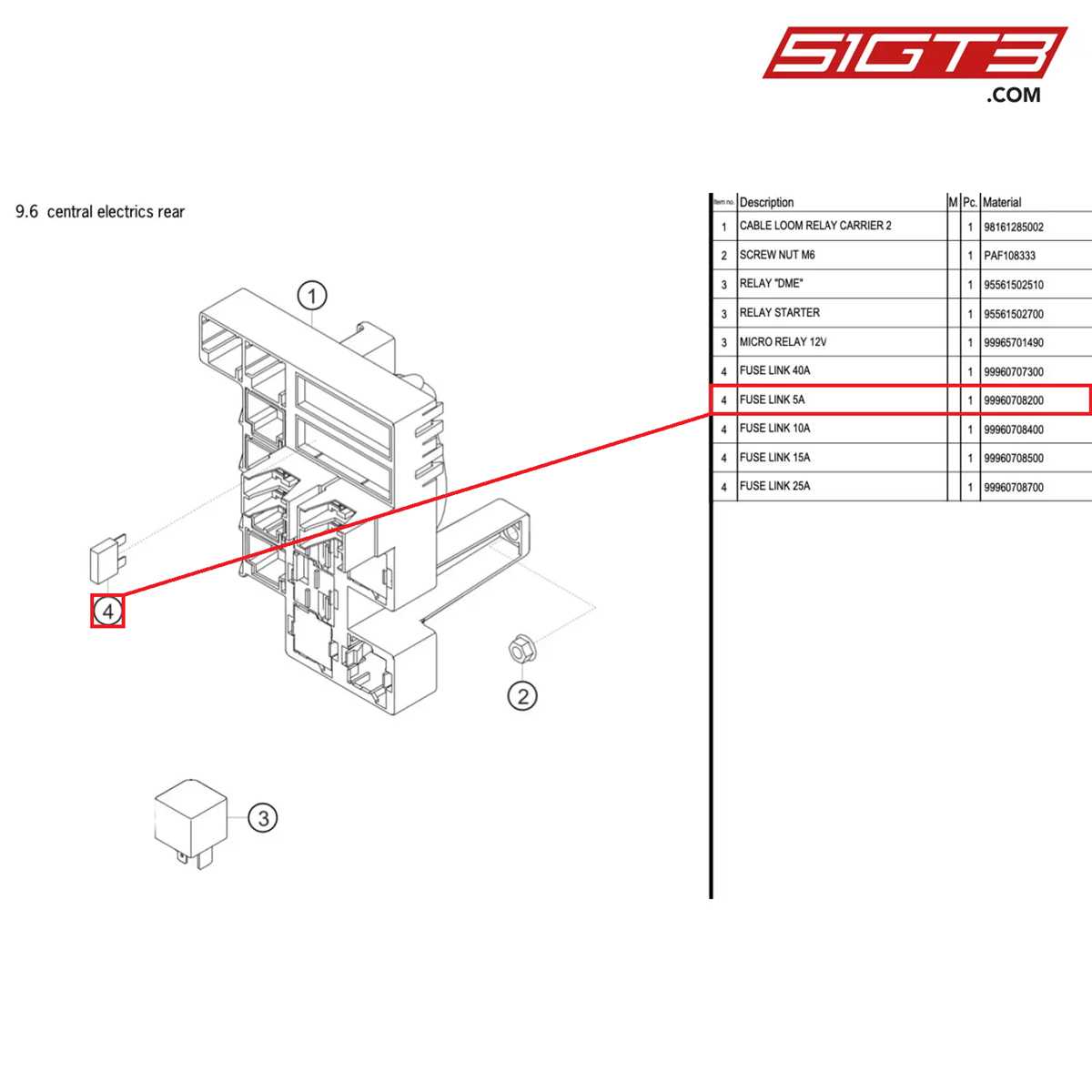 porsche 718 fuse diagram