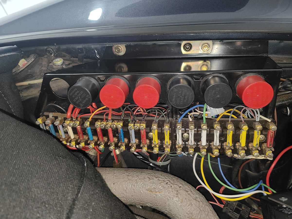 porsche 911 sc fuse box diagram