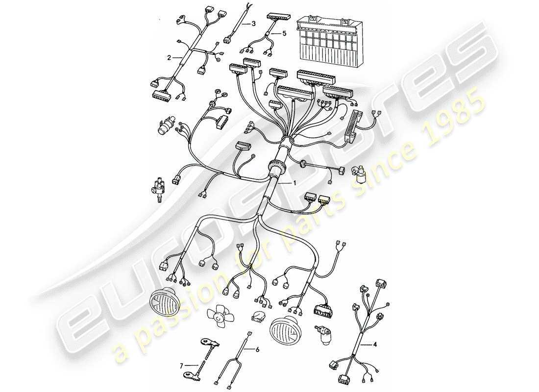 porsche 924s fuse diagram