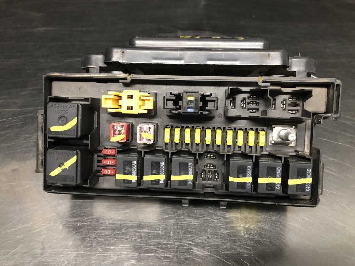 08 durango fuse box diagram