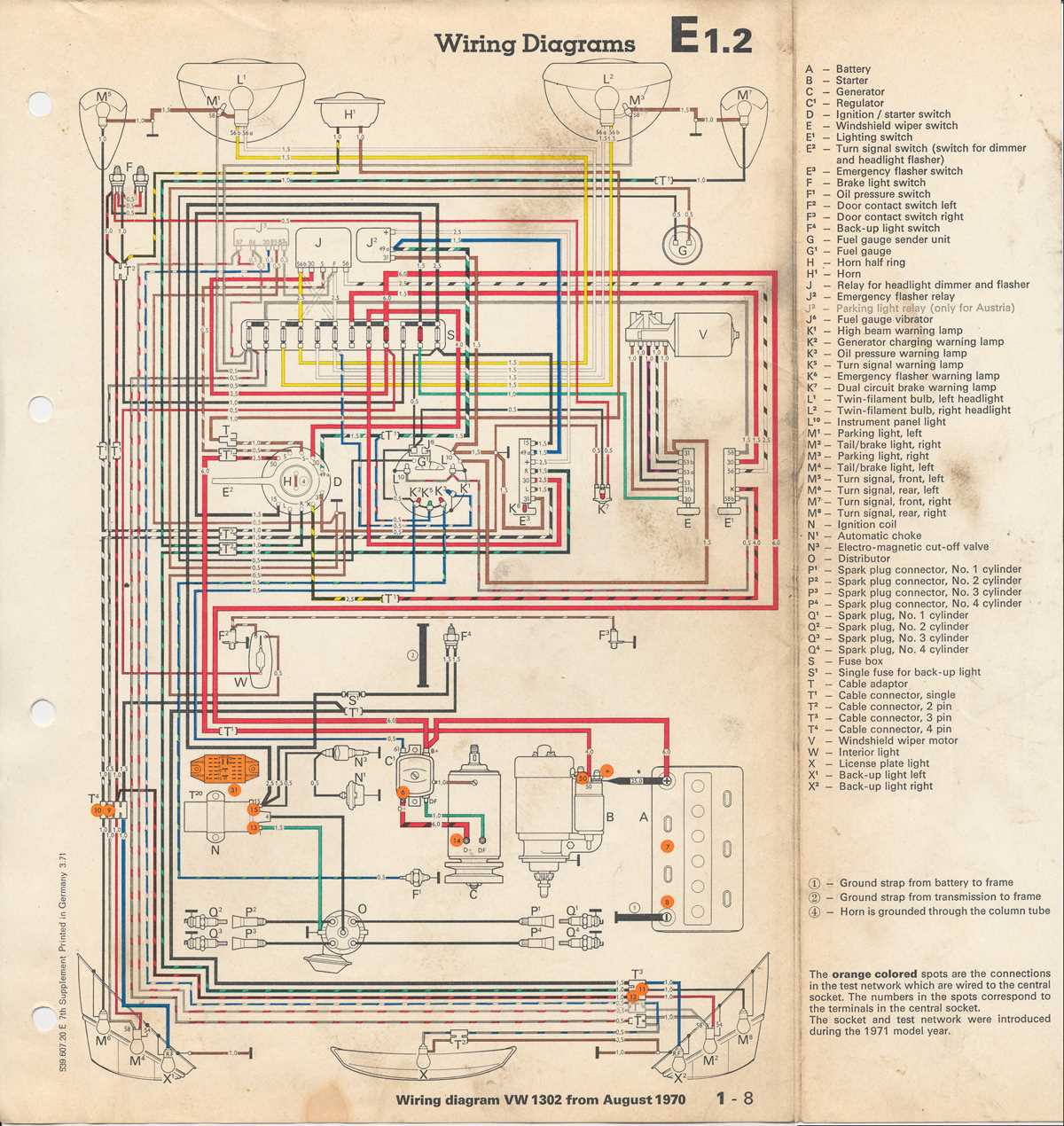 1968 bug fuse box diagram