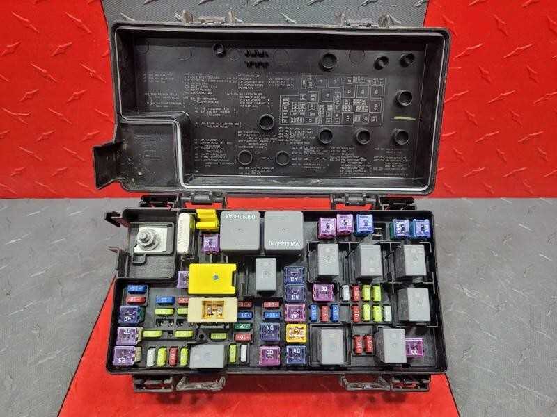 town and country fuse box diagram