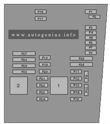 2014 vw tiguan fuse box diagram