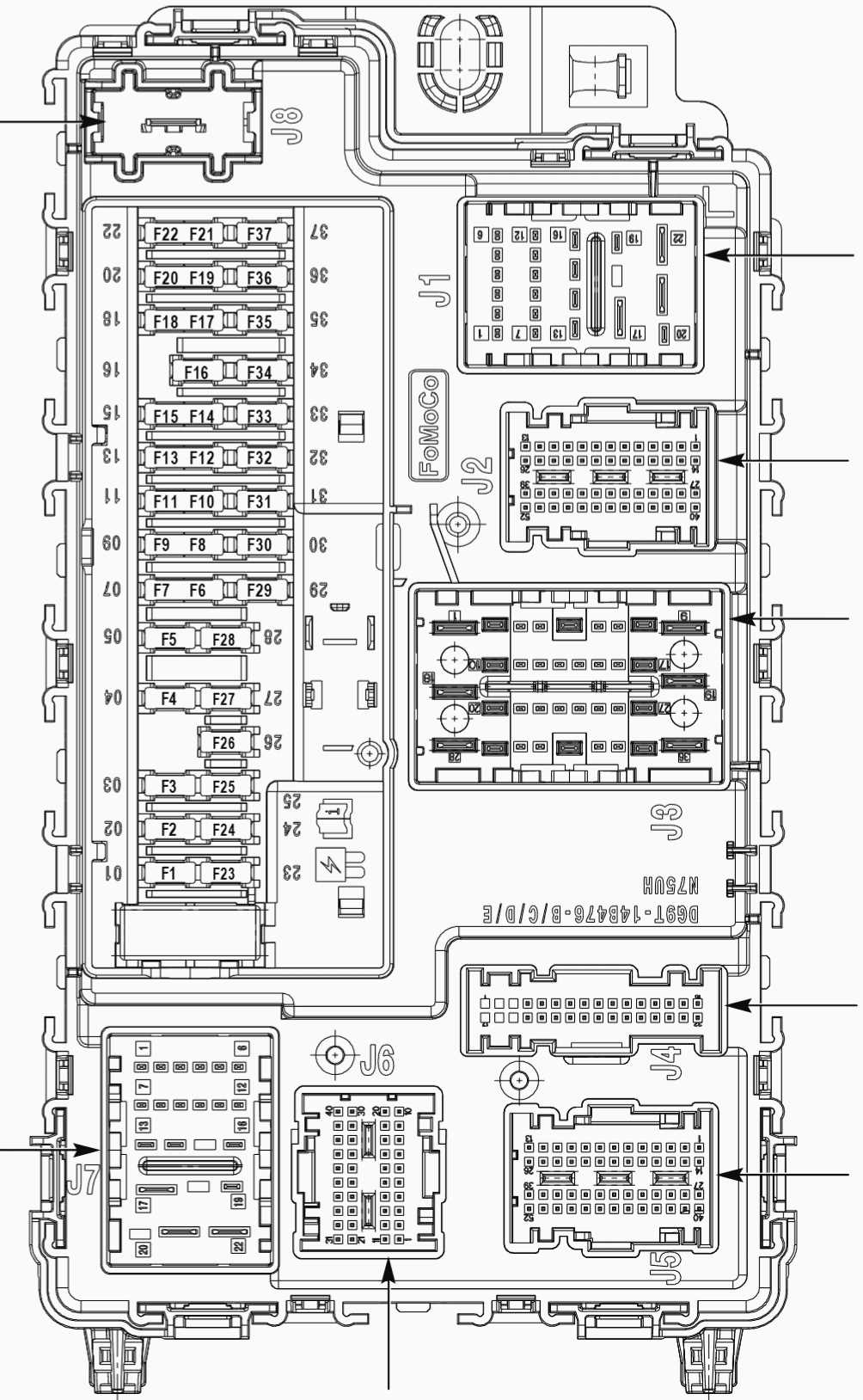 2021 mustang fuse box diagram
