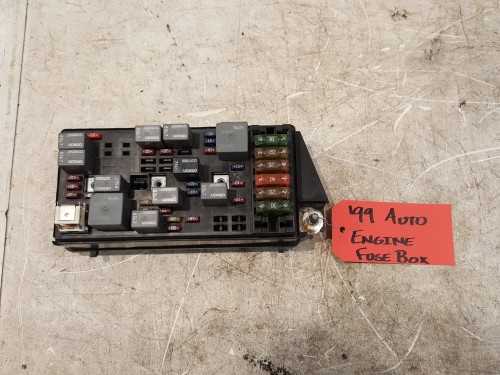 1999 corvette fuse box diagram