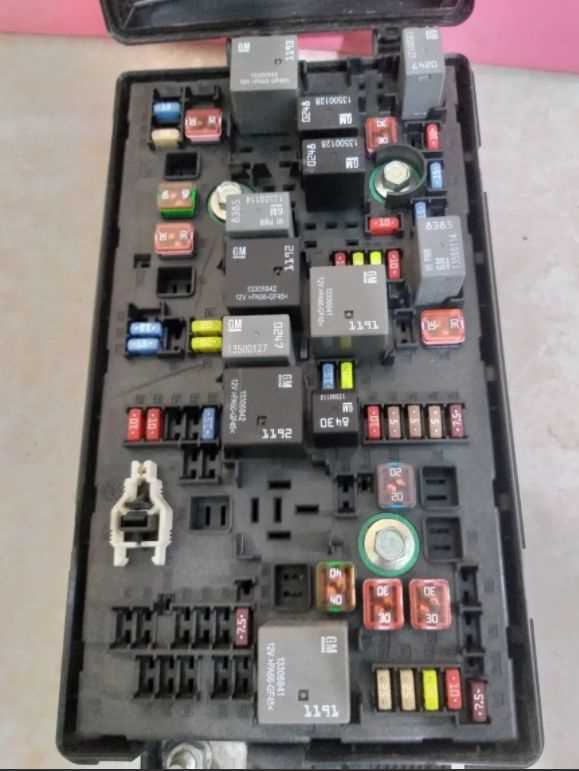 2015 camaro fuse diagram