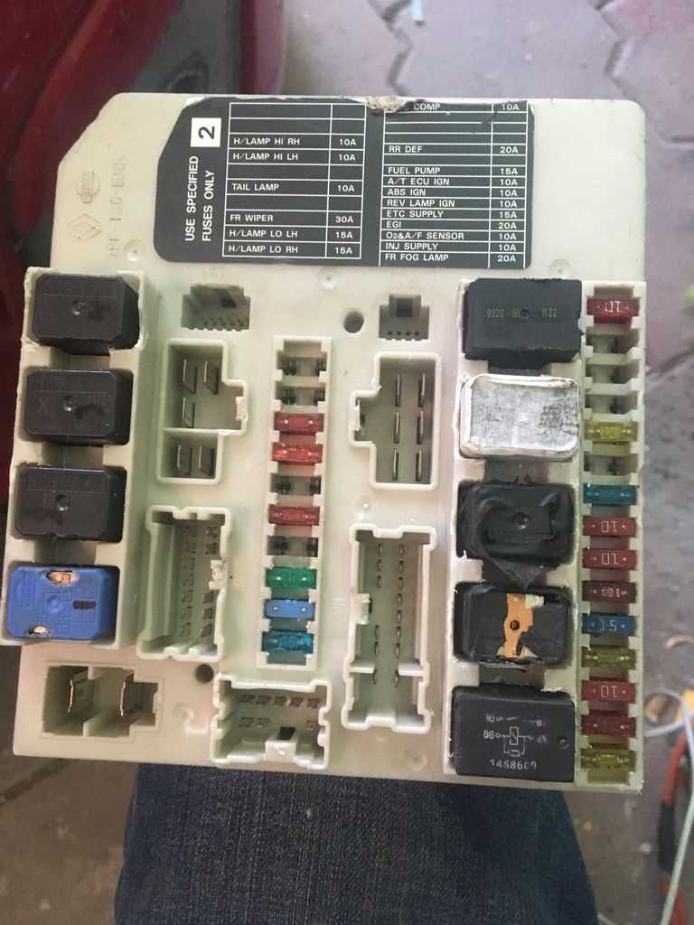2009 versa fuse diagram