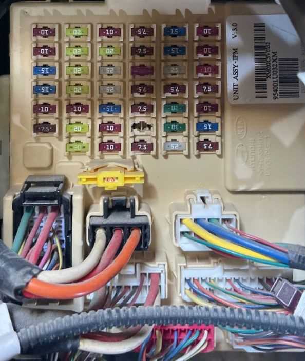 2013 kia sorento fuse diagram
