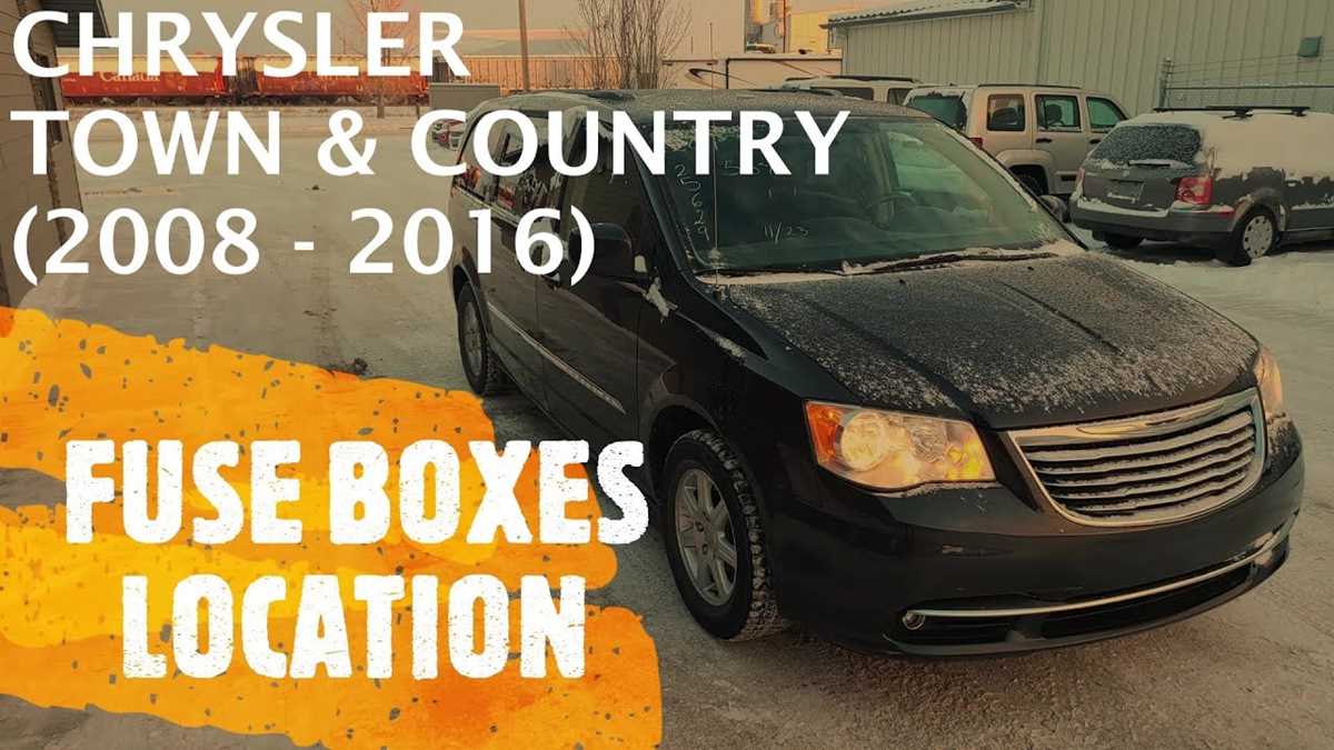 2015 town and country fuse box diagram