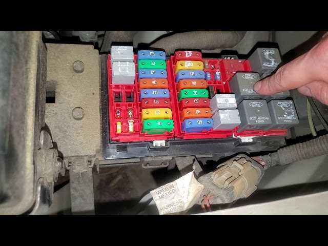 2007 ford e 350 fuse box diagram