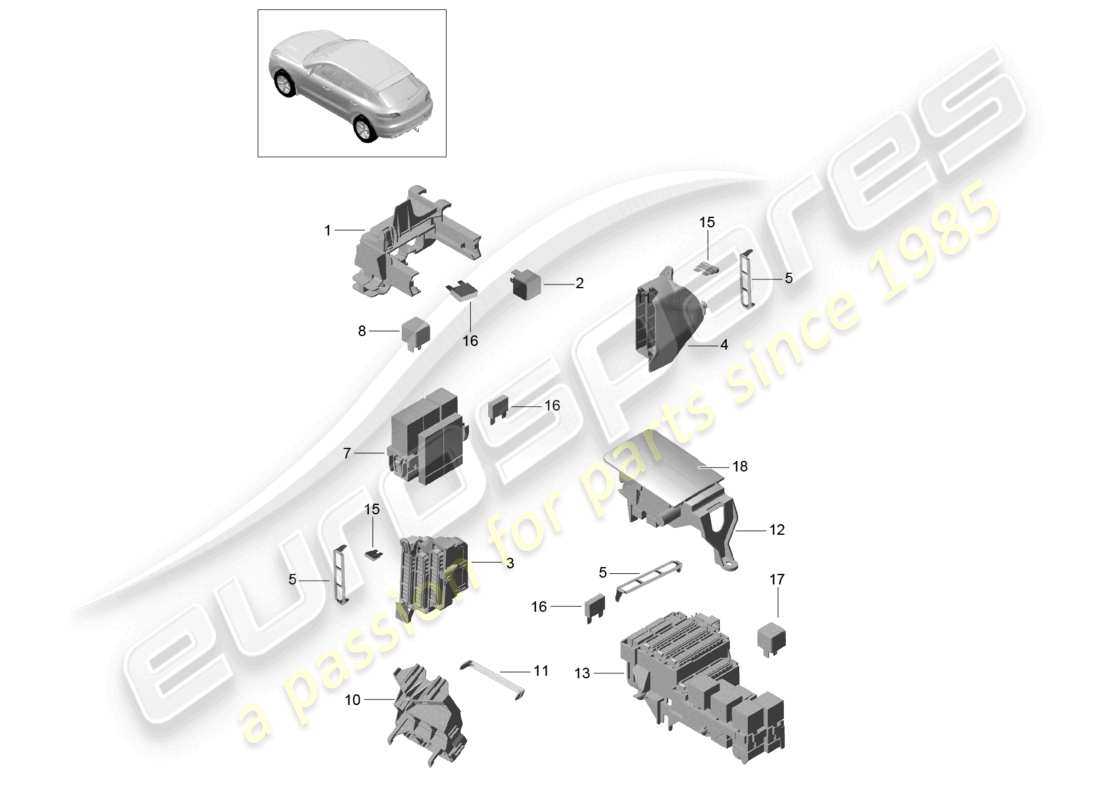 porsche macan fuse diagram