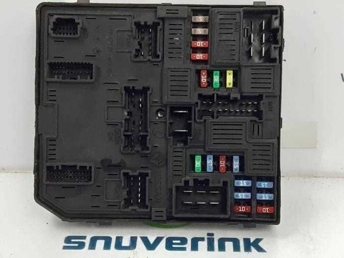 renault kadjar fuse box diagram