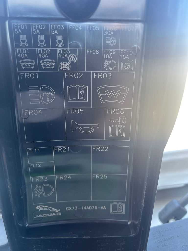 2015 jaguar xf fuse box diagram