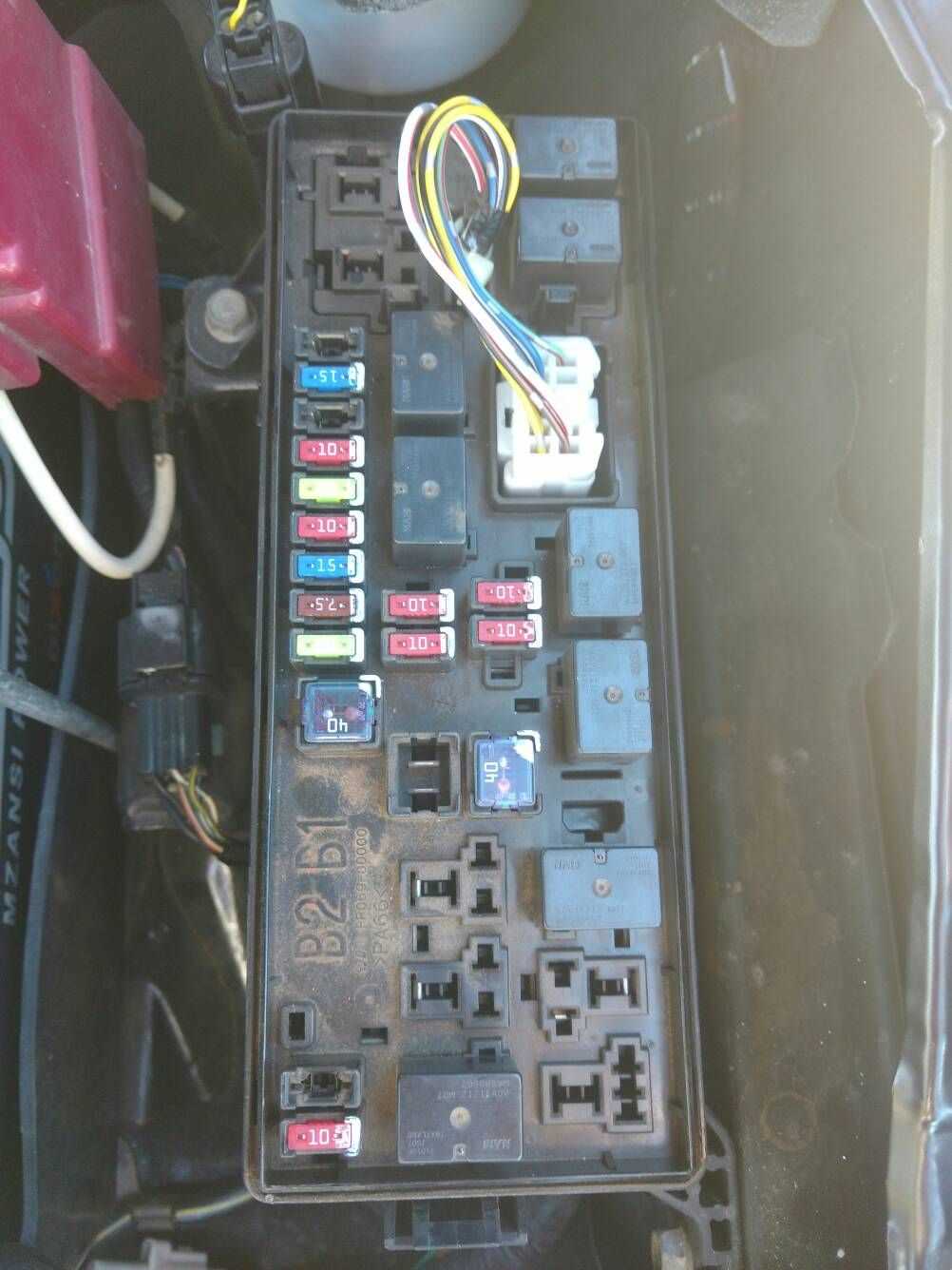 mitsubishi mk triton fuse box diagram