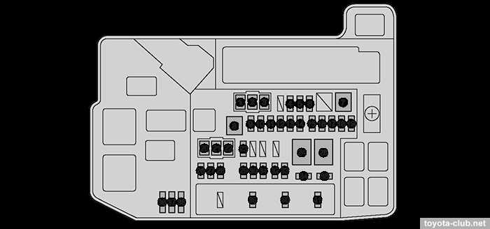 2011 toyota prius fuse box diagram