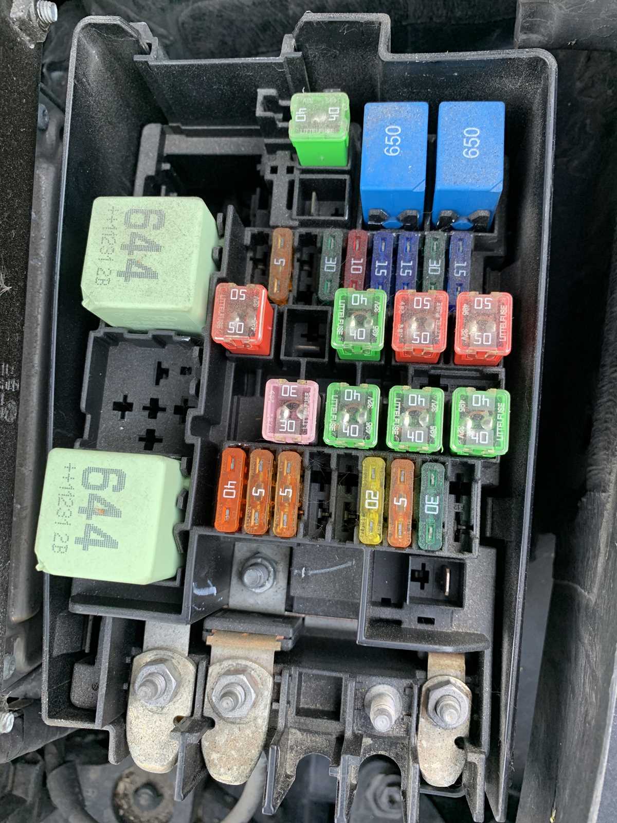 2012 vw passat fuse panel diagram