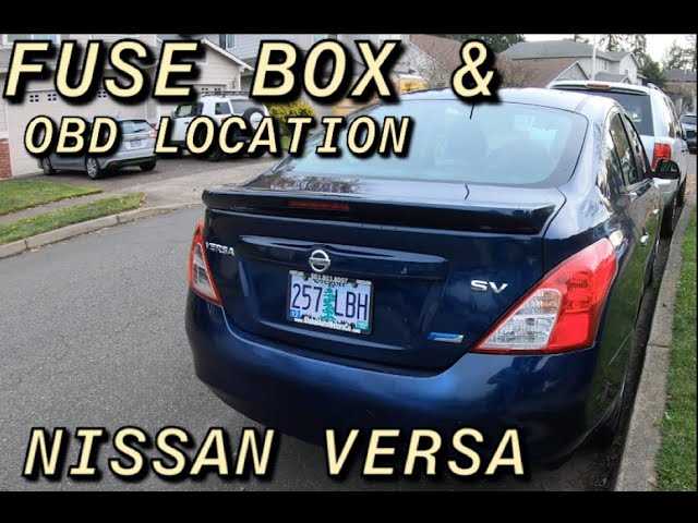 2012 nissan versa hatchback fuse box diagram