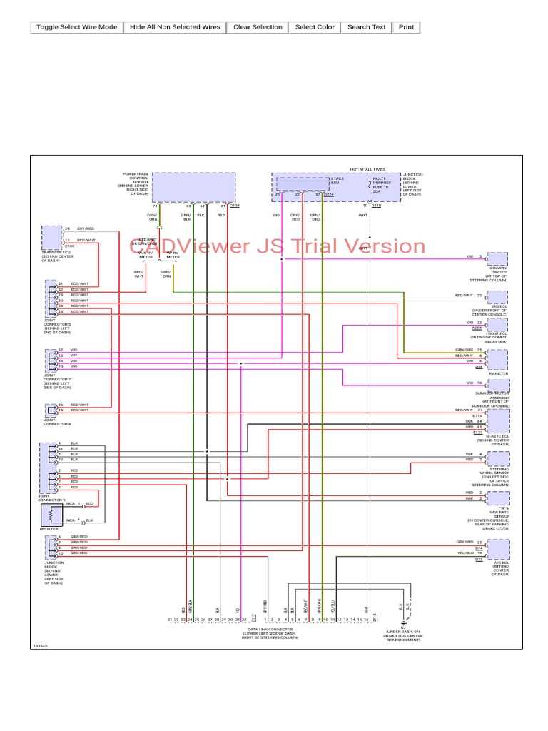 1993 mitsubishi montero fuse diagram