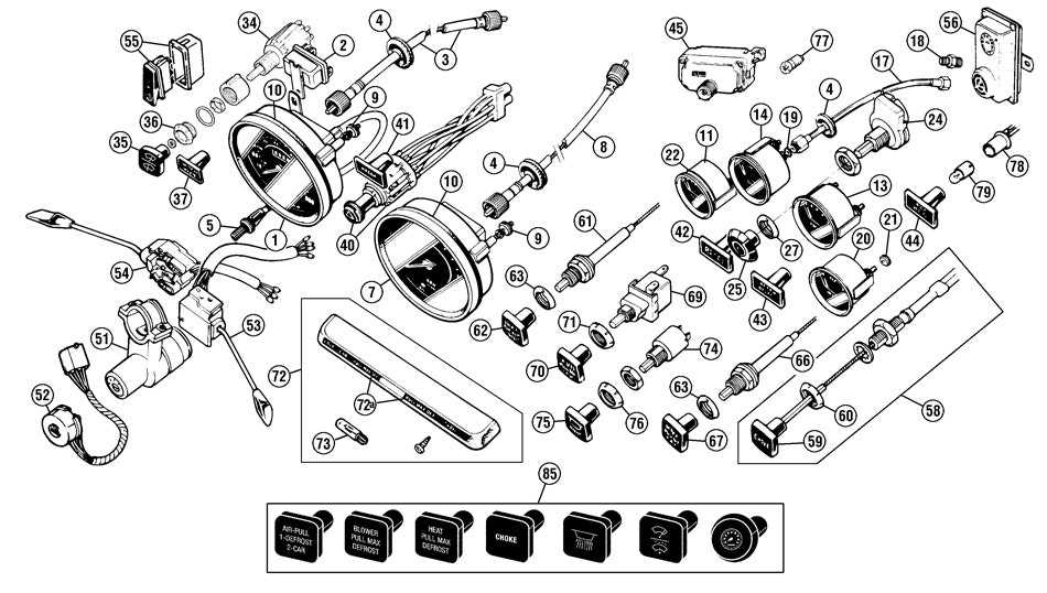1976 tr6 fuse panel diagram