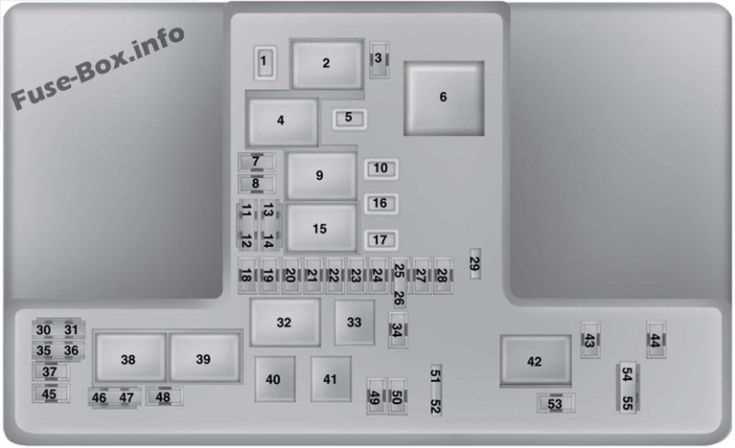 2010 ford fusion under hood fuse box diagram