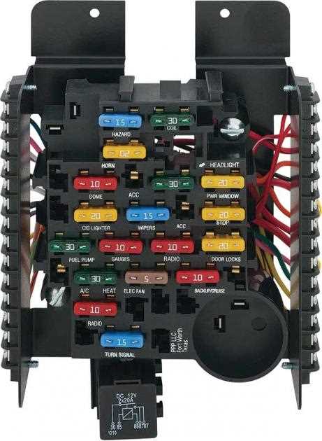 1987 el camino fuse box diagram