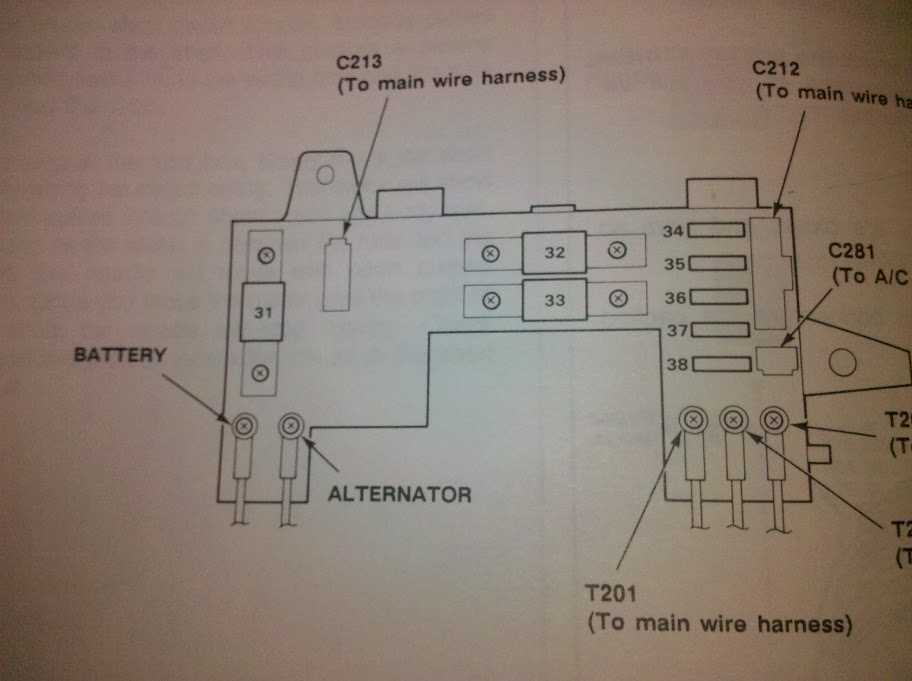 1991 honda civic fuse box diagram