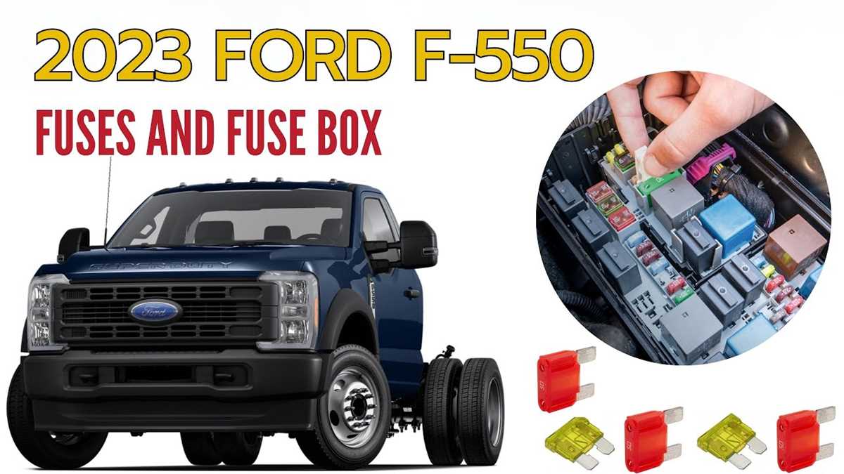 2017 ford f550 fuse box diagram under hood
