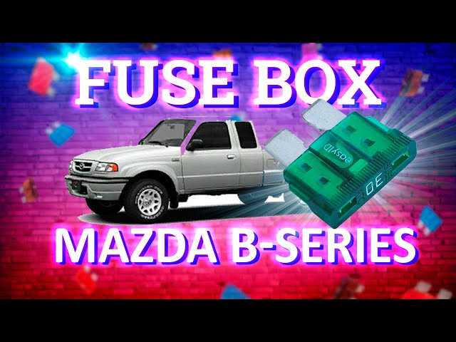 01 mazda b4000 fuse box diagram