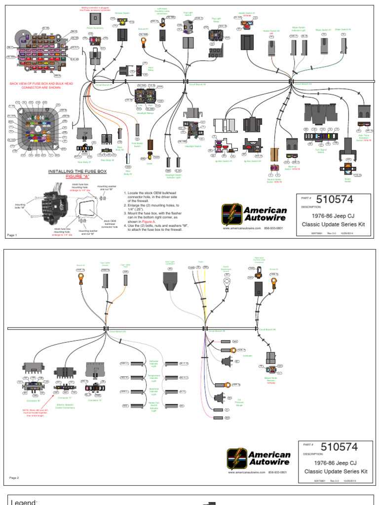 1977 cj5 fuse box diagram