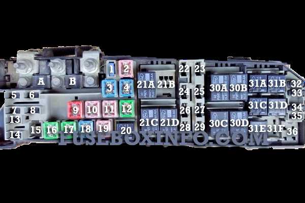 2010 ford escape hybrid fuse box diagram