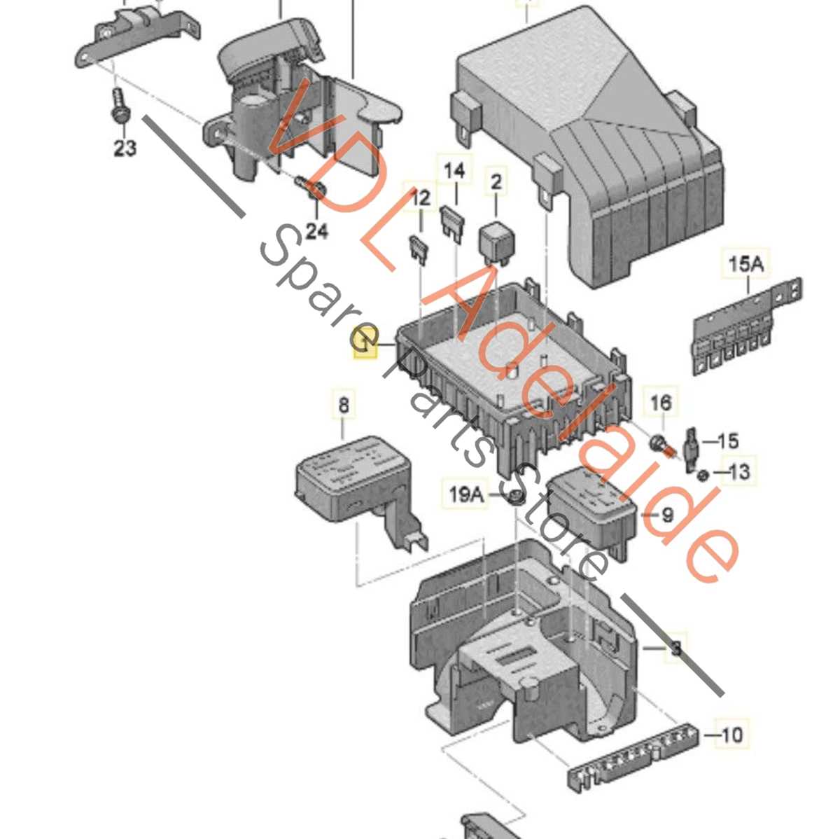 relay vw golf mk6 fuse box diagram