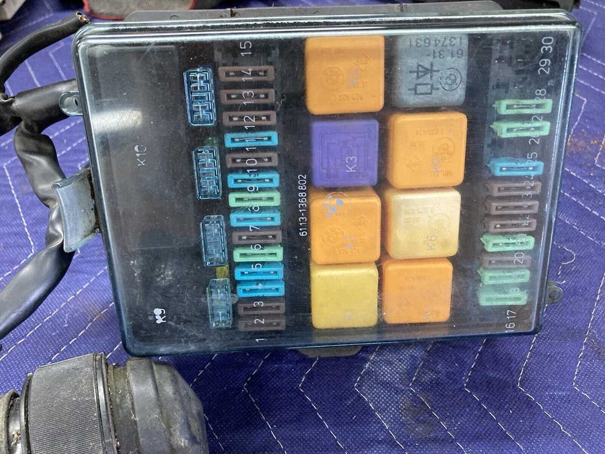 e30 bmw e30 fuse box diagram