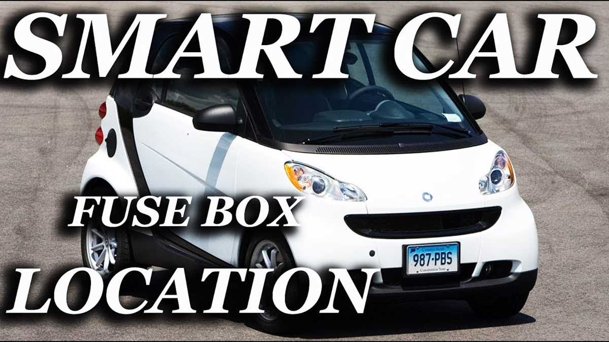 smart 453 fuse box diagram