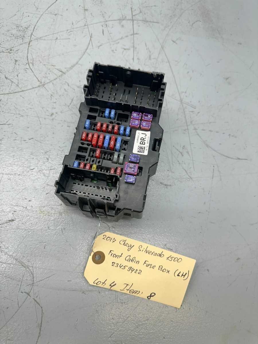 2015 chevy silverado fuse diagram