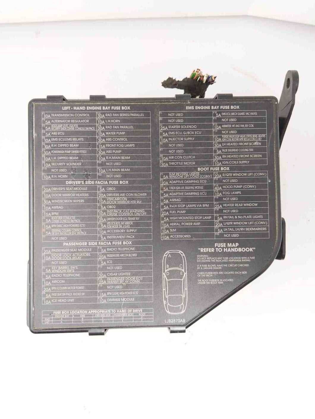 2007 jaguar xk fuse box diagram