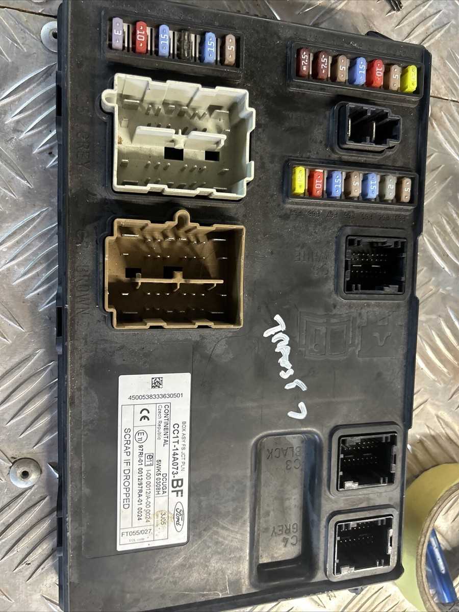 ford transit mk7 fuse box diagram